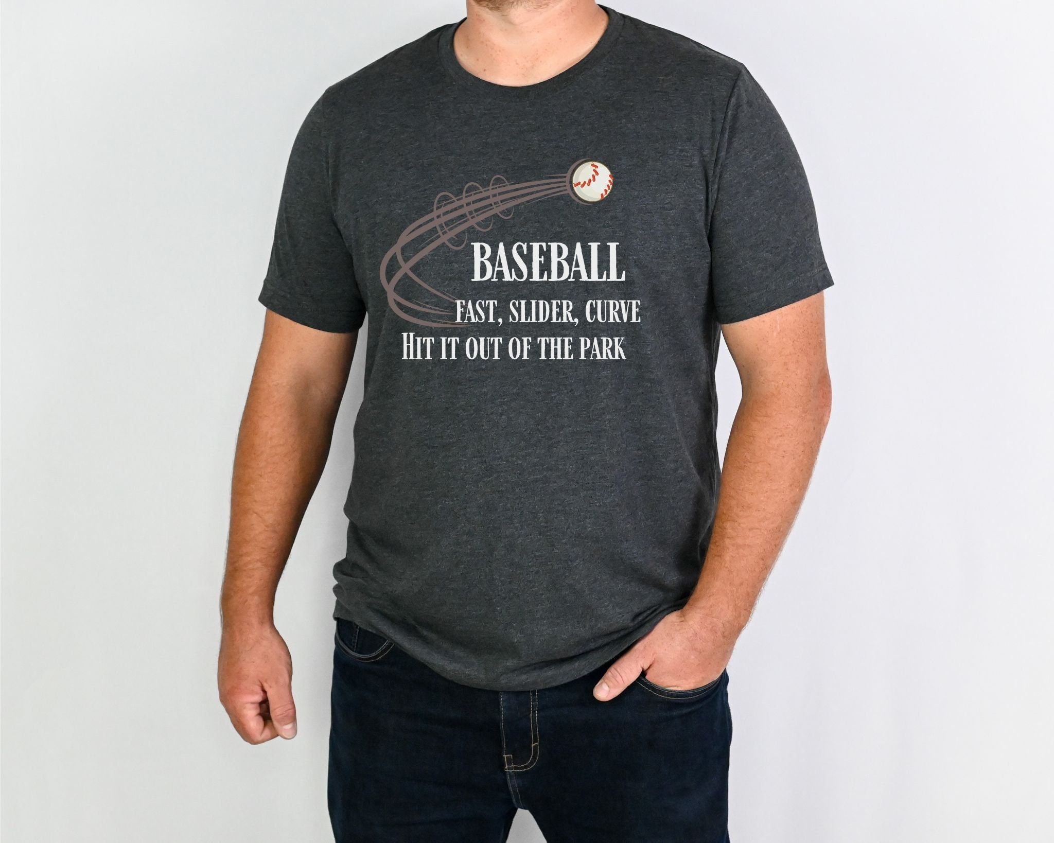 Discover Baseball Shirt, Hit It Out of the Park Tee, Baseball Game T-Shirt