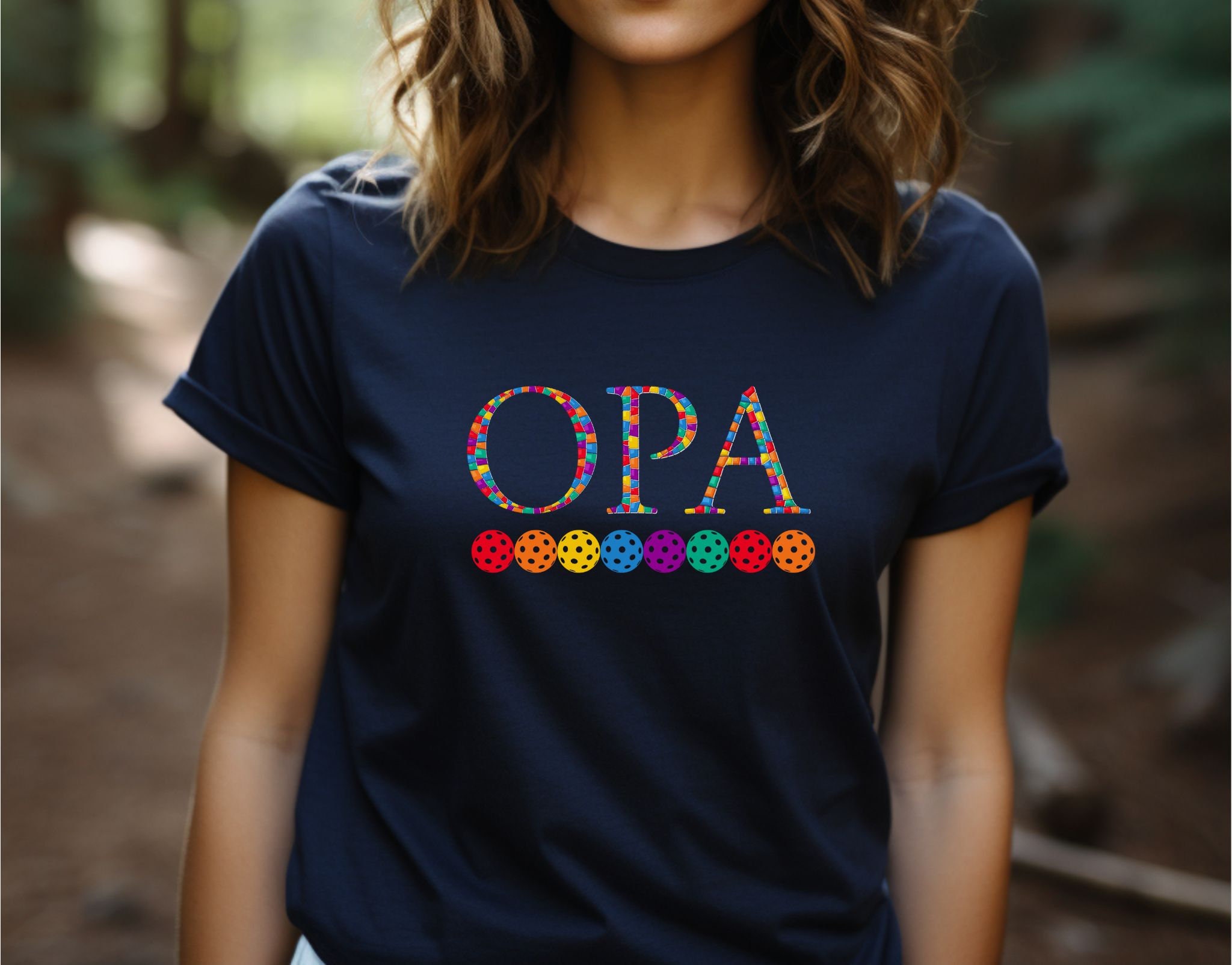 Pickleball Shirt With OPA Graphic, Funny Pickleball Shirt for Women and