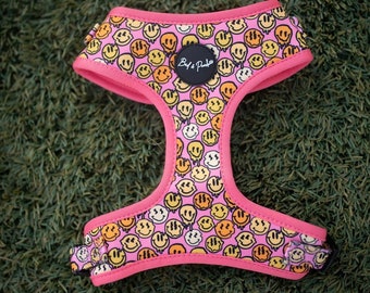 BIG SMILES harness (pink)