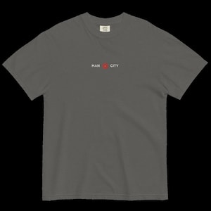 Manchester City Football Club Embroidered Heavyweight t-shirt