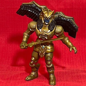 Mighty Morphin Power Rangers - Evil Space Aliens - Action Figure Sword Slashing Goldar  #2340