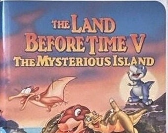 The Land Before Time V - The Mysterious Island - VHS Movie (83187)