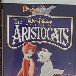 A Walt Disney Masterpiece The Aristocats - VHS Movie (2529)