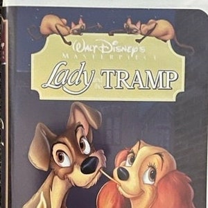 Walt Disney&#39;s Masterpiece Lady And The Tramp VHS Movie - 4673