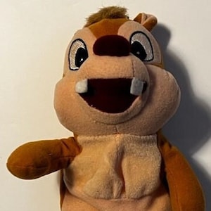 THE DISNEY STORE Bean Bag - Chip 'n' Dale: Rescue Rangers - Dale (7.5") (New Without Disney Hang Tag)