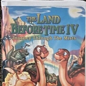 The Land Before Time IV - Journey Through the Mists - VHS Move (82396 ...