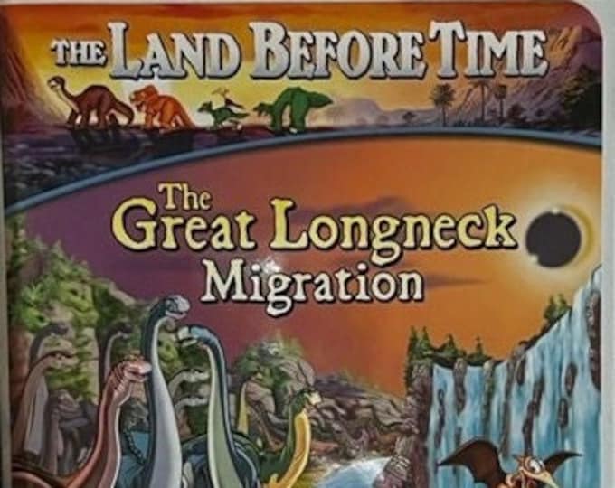 The Land Before Time X - the Great Longneck Migration - VHS Movie ...
