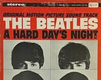 Original Motion Picture Sound Track - The Beatles - A Hard Day&#39;s Night - Vinyl LP (Stereo UAS 6366)