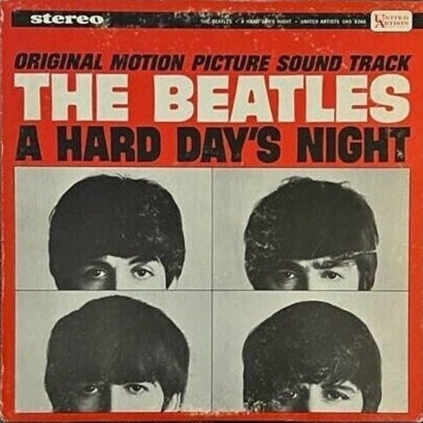 Original Motion Picture Sound Track - The Beatles - A Hard Day's Night - Vinyl LP (Stereo UAS 6366)