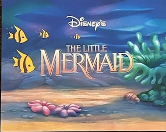 Disney's The Little Mermaid Exclusive Lithograph Portfolio 1995 (4 Lithographs).