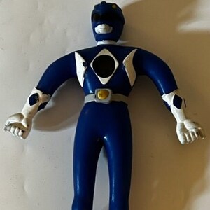 Mighty Morphin Power Rangers&#39; 5.25&quot; Bendable Figure - Billy (The Blue Power Ranger) - 1994 - Saban - Gordy Toy