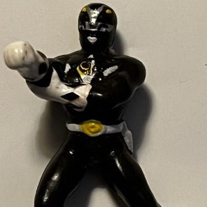Mighty Morphin Power Rangers&#39; 1.5&quot; Zack (The Black Ranger) - 1994 - Saban
