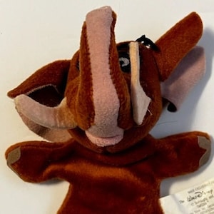 THE DISNEY STORE Bean Bag - Tarzan - Tantor (4&quot;)