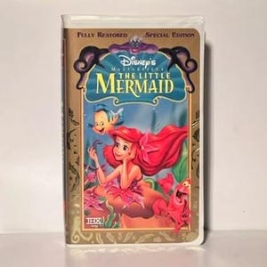 Disney&#39;s Masterpiece The Little Mermaid - Fully Restored Special Edition - VHS Movie - 12731