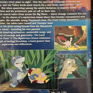 The Land Before Time V The Mysterious Island VHS Movie 83187 image 4