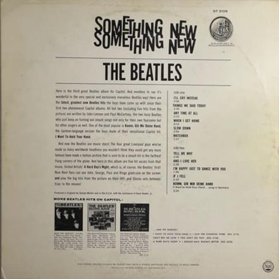 Beatles Something The New LP .com Music | – Vinyl 0 New[LP] U.S.