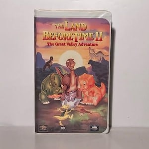 The Land Before Time II - The Great Valley Adventure - VHS Movie (82142)