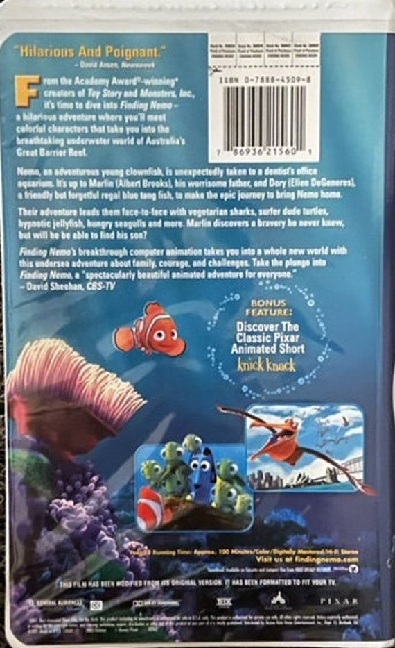 Walt Disney Pictures Presents A Pixar Animation Studios Film Finding Nemo