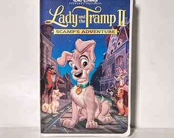 Walt Disney Pictures Presents Lady And The Tramp II - Scamp&#39;s Adventure - VHS Movie -21226