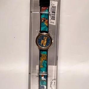 The Disney Store Vintage (1990S) Quartz - The Lion King (Simba On Face) Watch