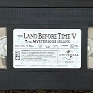 The Land Before Time V The Mysterious Island VHS Movie 83187 image 7