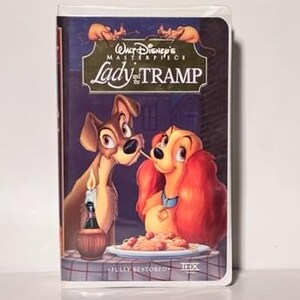 Walt Disney&#39;s Masterpiece Lady And The Tramp VHS Movie - 4673