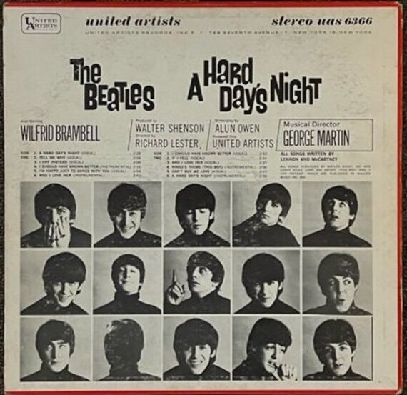 Original Motion Picture Sound Track - the Beatles - A Hard