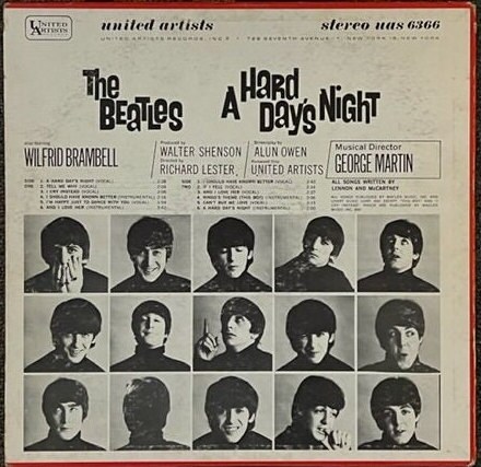 THE BEATLES A HARD DAY’S NIGHT UK盤stereo The Beatles – A Hard Day's Night – Vinyl (LP, Album + 2 more