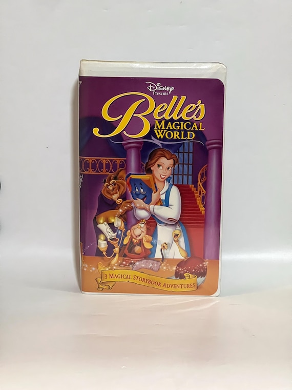 Disney Presents Belle's Magical World - VHS Movie (12546) - Etsy