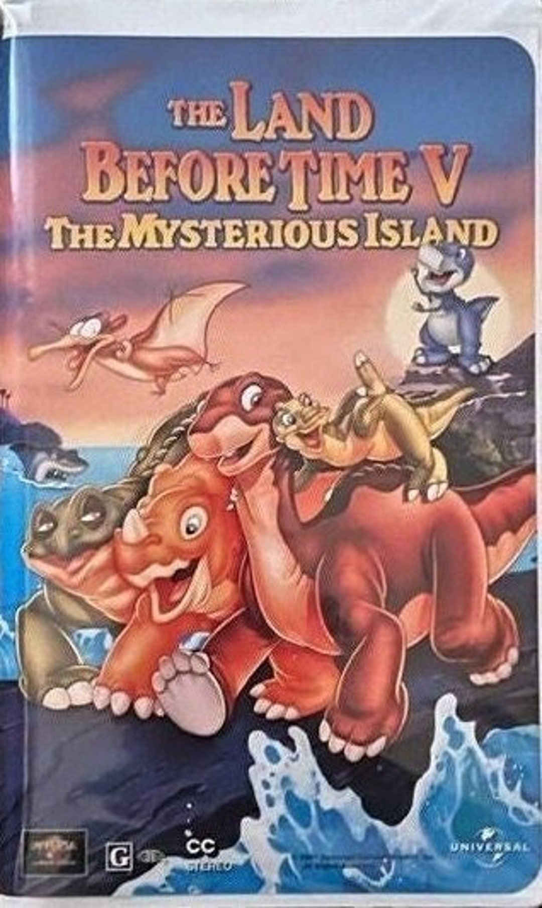 The Land Before Time V the Mysterious Island VHS Movie 83187 Etsy