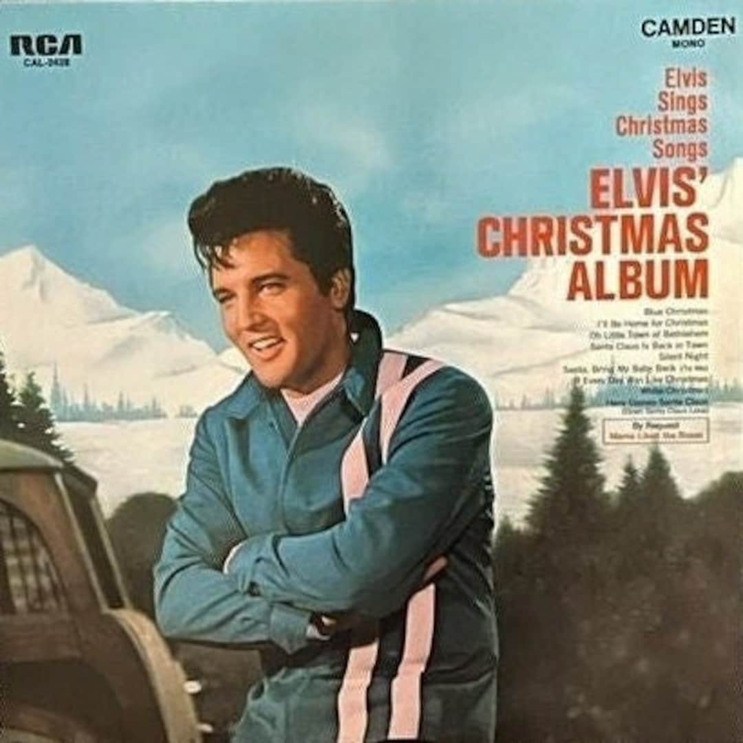 Elvis Sings Christmas Songs Elvis' Christmas Album Vinyl LP CAL2428 Etsy