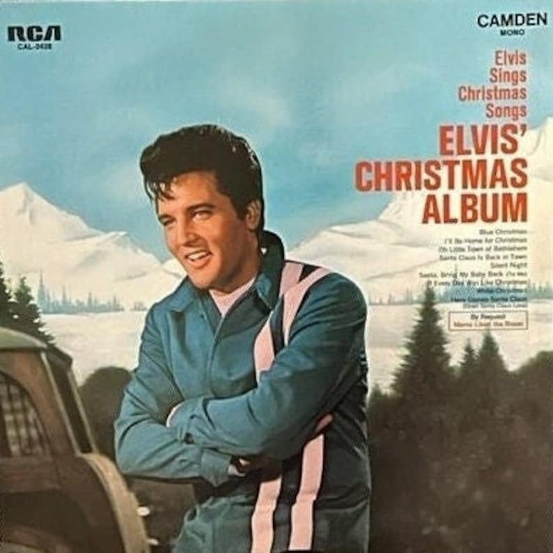 Elvis Sings Christmas Songs Elvis' Christmas Album Vinyl LP CAL2428 Etsy