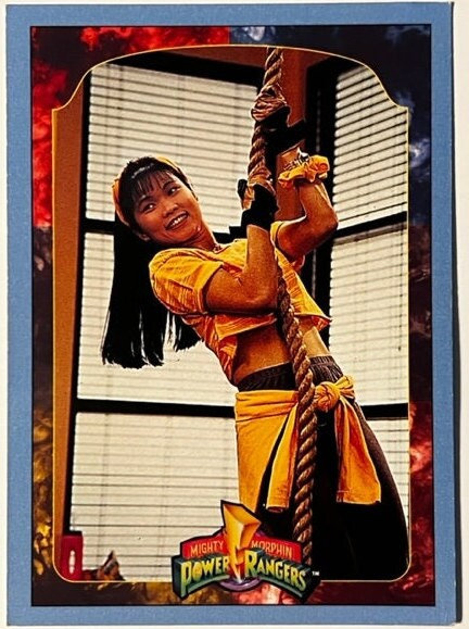 Power Ranger Ropes Mighty Morphin Power Rangers ROPE CLIMB Series 2 Card 74 1994 - Etsy