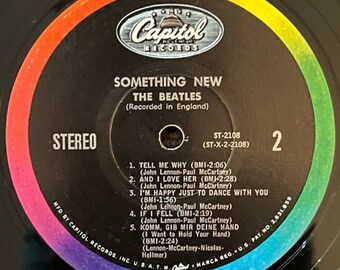 Something New - the Beatles - Vinyl LP (ST2108) - Etsy