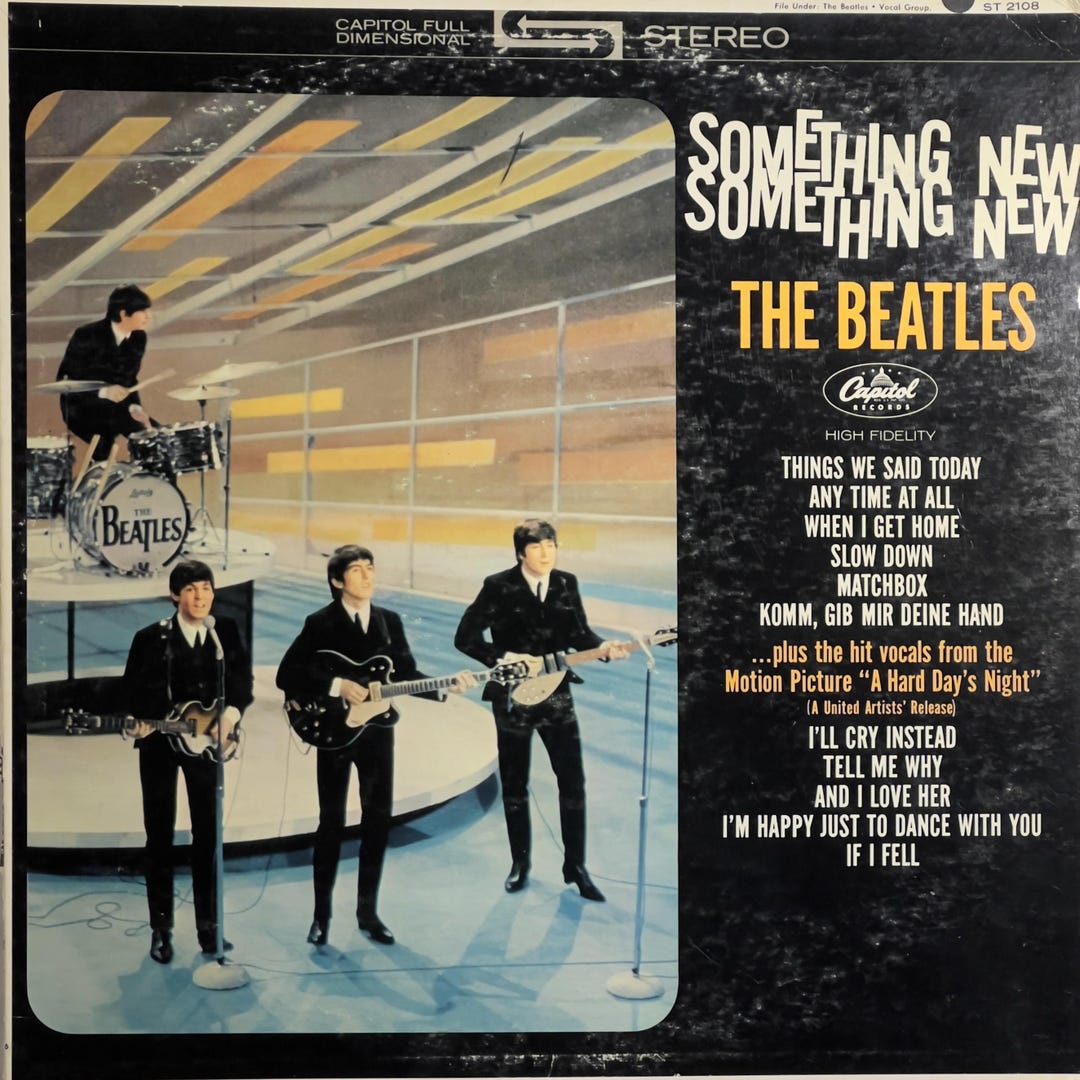 US初回盤The Beatles Something New The Beatles – Something New – Vinyl (7