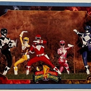 Mighty Morphin Power Rangers - SUPER HEROES - Series 2 - Card #143 - 1994
