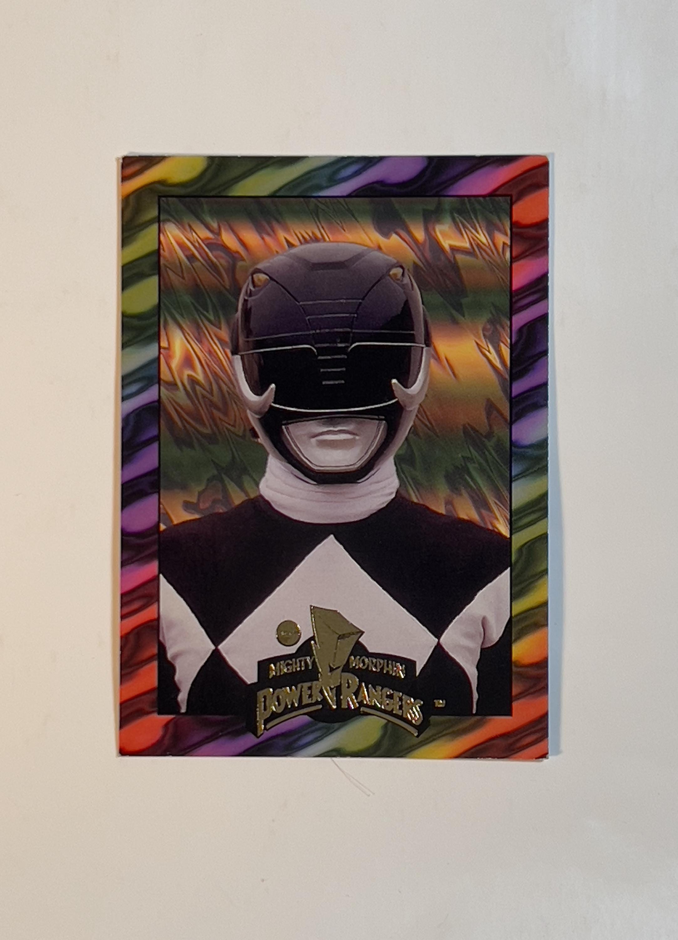 Mighty Morphin Power Rangers - the BLACK RANGER - the New Series