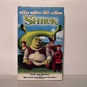 Special Edition Videocassette Shrek - VHS Movie (83670)