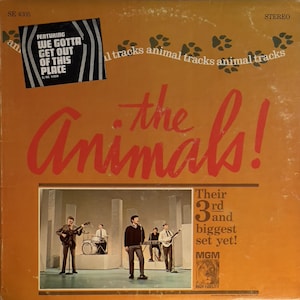 The Animals! - Animal Tracks - Vinyl LP (SE 4305) (1965)
