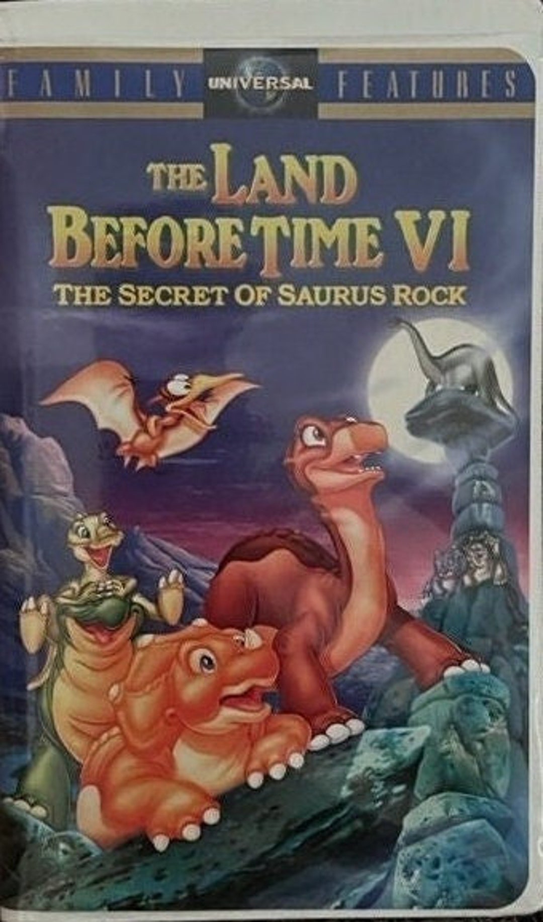 The Land Before Time VI the Secret of Saurus Rock VHS Movie 83361 Etsy