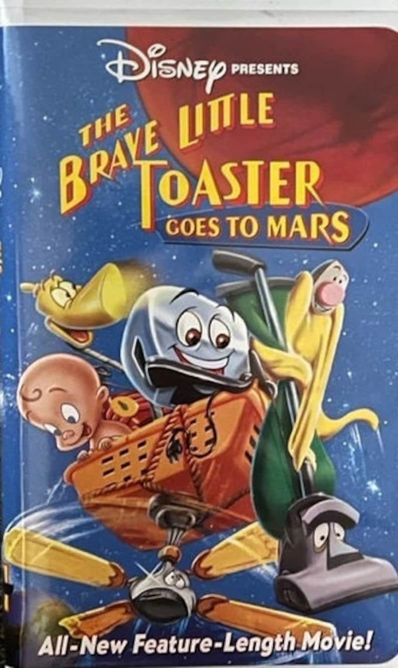 Disney Presents the Brave Little Toaster Goes to Mars VHS Movie 12435 - The Brave Little Toaster Goes To Mars