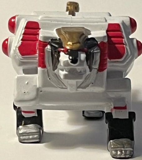 Mighty Morphin Power Rangers' White Tigerzord (White Tiger Thunderzord) 2.5" - Saban - 1994