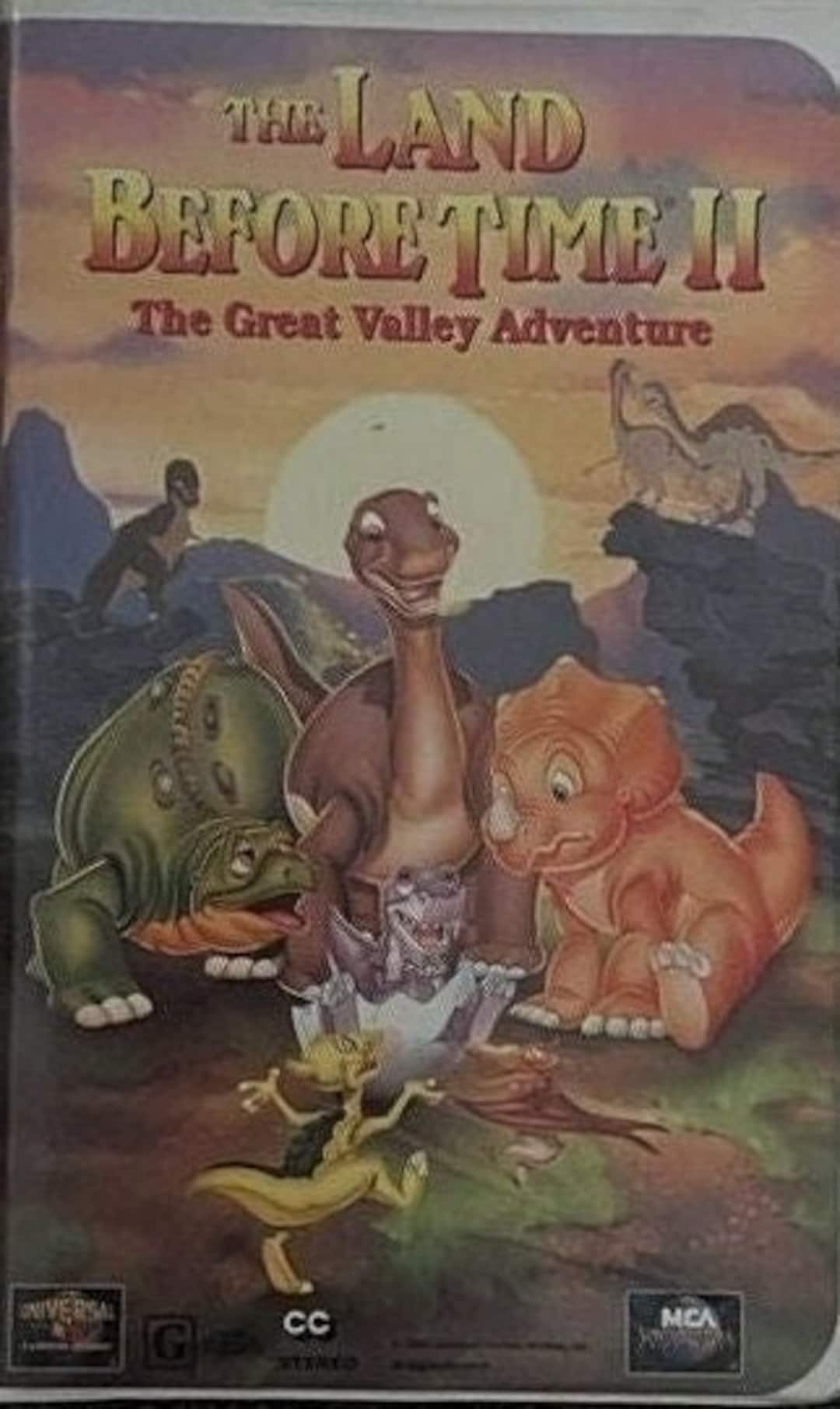 The Land Before Time II - the Great Valley Adventure - VHS Movie (82142 - The Land Before Time Ii The Great Valley Adventure Vhs