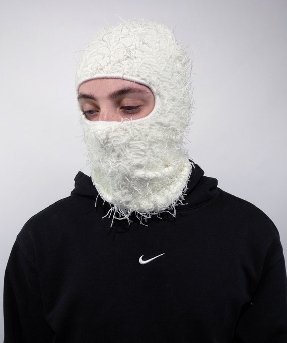 Atakai Balaclava Distressed Knitted Full Face Ski Mask Winter