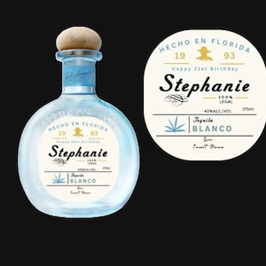 Custom Don Julio Tequila Label