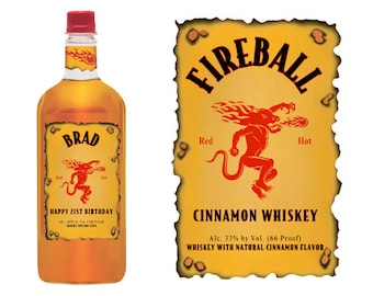 Custom Fireball Label