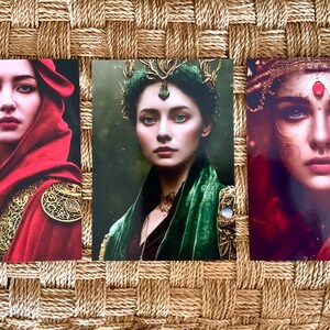 Waldkönigin - Altarkarten Set - The Subtil Realms