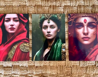 Forest Queen - Altar Card Set - The Subtle Realms