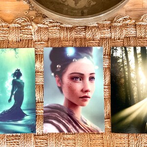 Feminines Imagination Trio - Altarkarten Set - The Subtil Realms