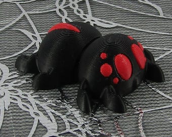 Halloween 3D Articulating Jumping Spider Fidget Toy Desk Decoration Gift